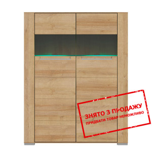 Вітрина Dinaro II REG2W/13/10B BRW